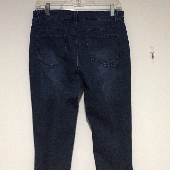 d jeans Straight Leg Stretch Blue Jeans  Size‎ 10 - Picture 4 of 6